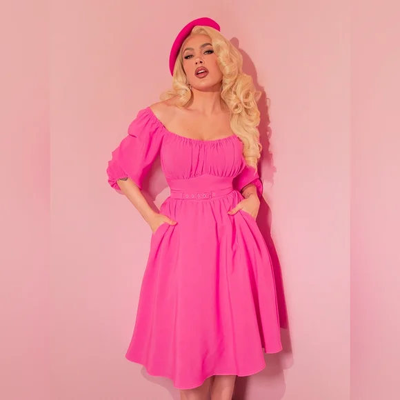 Vixen By Micheline Pitt Vacation Dress (M) - EUC - Picture 2 of 5